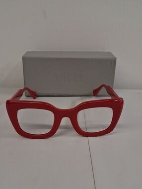 Womens Rxable Vicci 1182 RED Arrive Like An Icon Eyeglass Frames